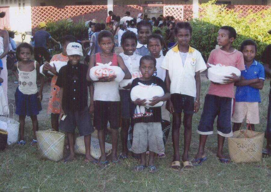 Ambalakisoa cyclone Ivan distribution de riz vary